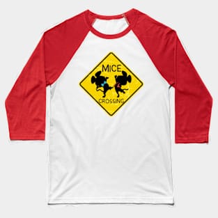 Pixie & Dixie crossing Baseball T-Shirt